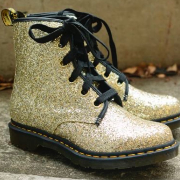 🆕 Dr. Martens 1460 Farrah Glitter Boot NWT - Picture 4 of 6